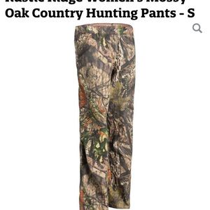 Small-Mossy Oak-Rustic Ridge-Camo Hunting Pants-Brand New-Woman’s Size
